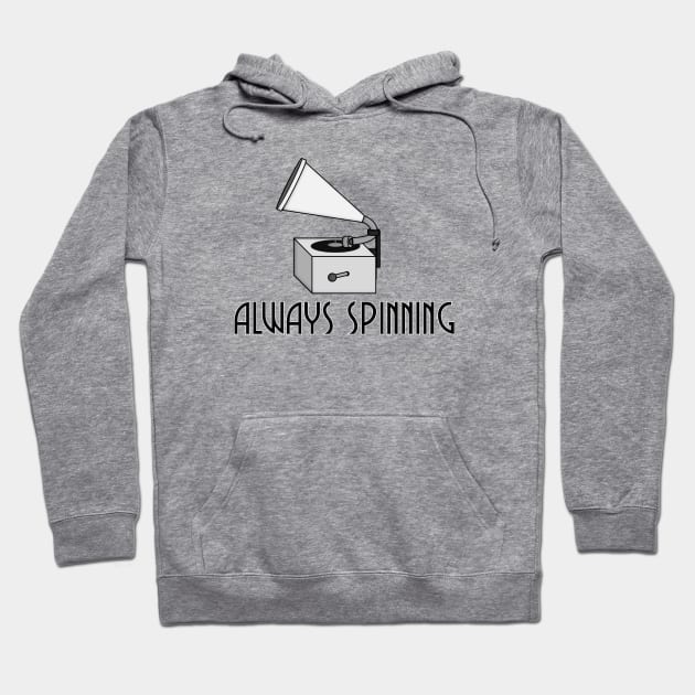 Always Spinning Hoodie by NoirPineapple